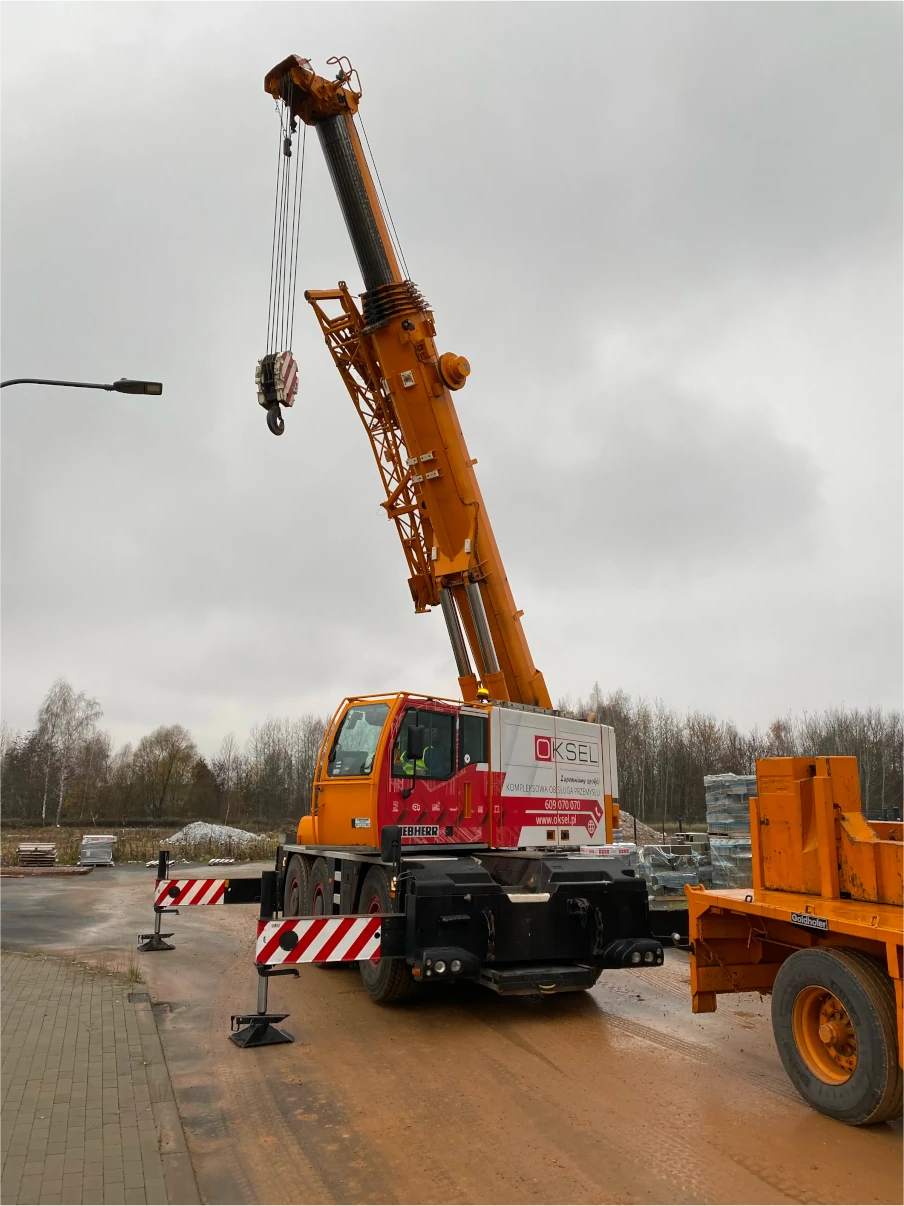 Innenbereich Mobilkran